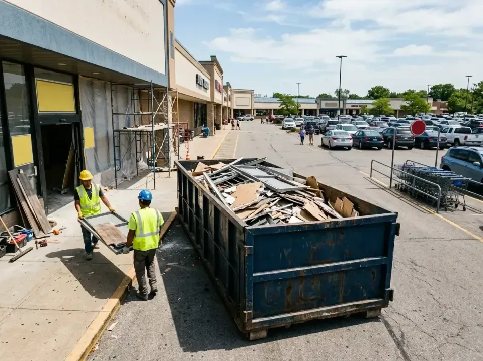 retail-store-renovation-debris-003 — frequently asked questions, Roll-off Dumpster Rentals in Scottsdale, AZ